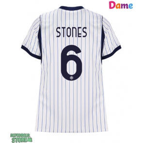 Inter Milan John Stones #6 Replika Udebanetrøje Dame 2026-27 Kortærmet